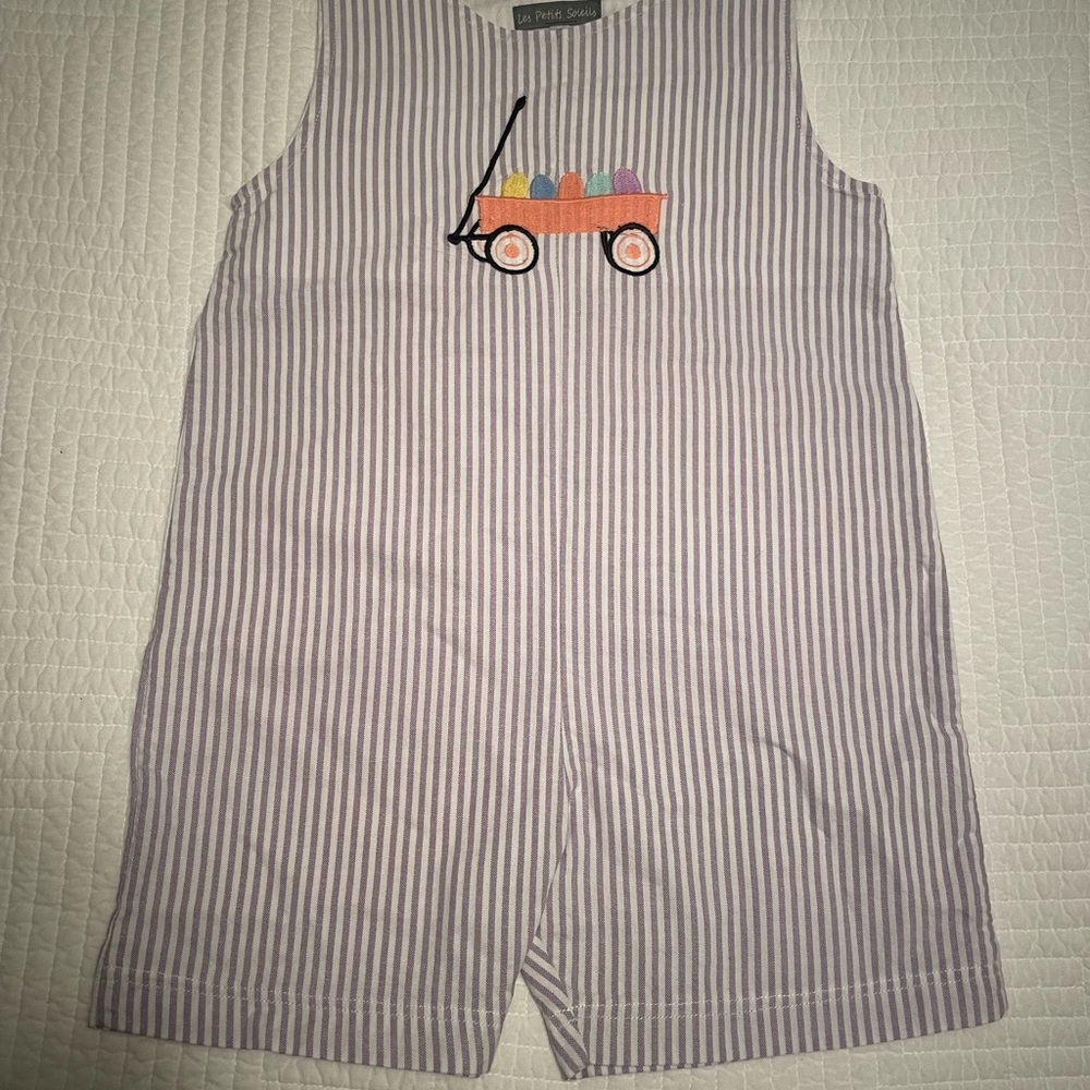 NWOT Les Petit Soleil Striped Romper